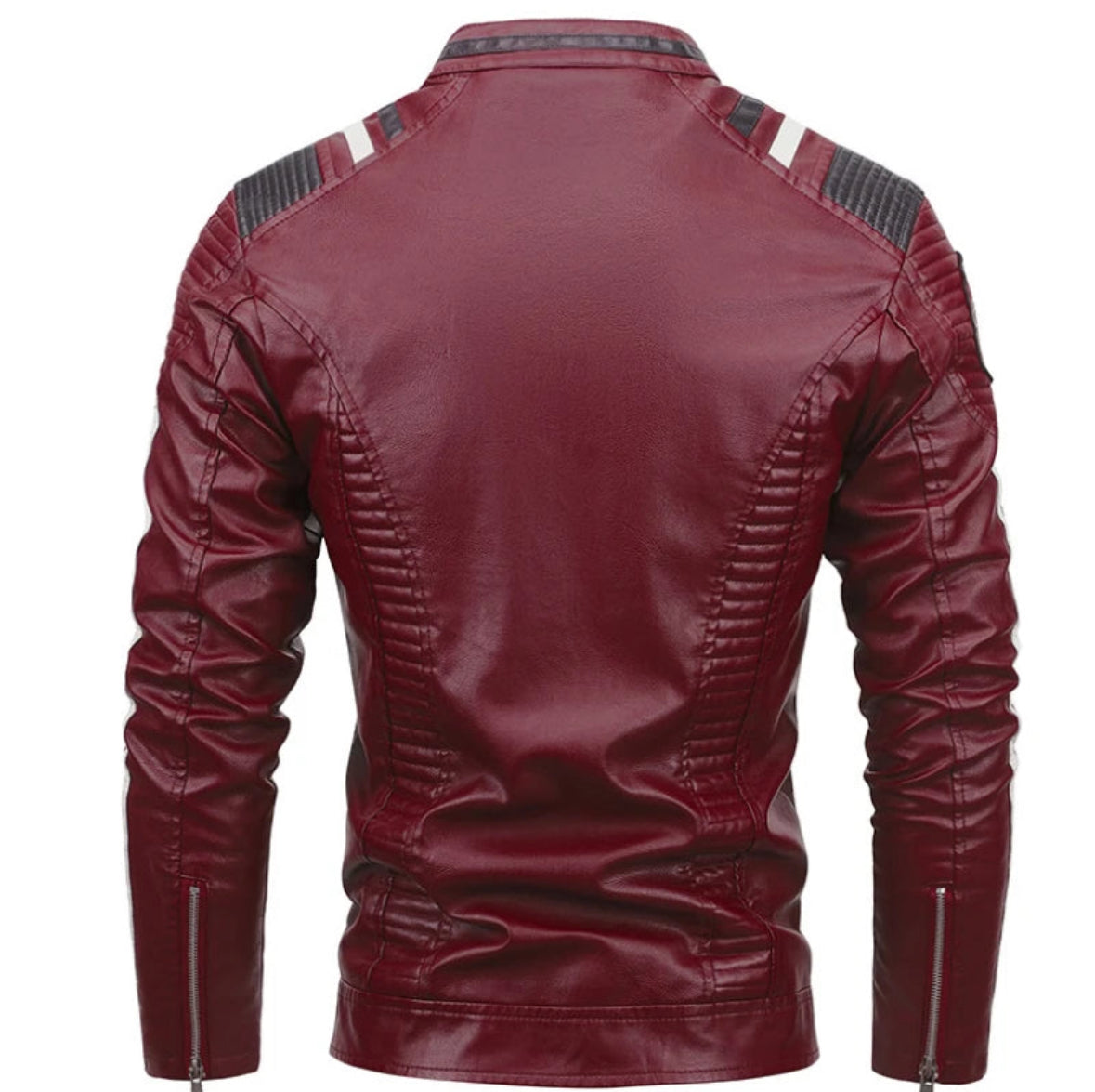 Autumn and Winter Men's Leather Jacket Outdoor Motorcycle Training Waterproof and Wear-resistant Tactical PU Jacket Men's Coat