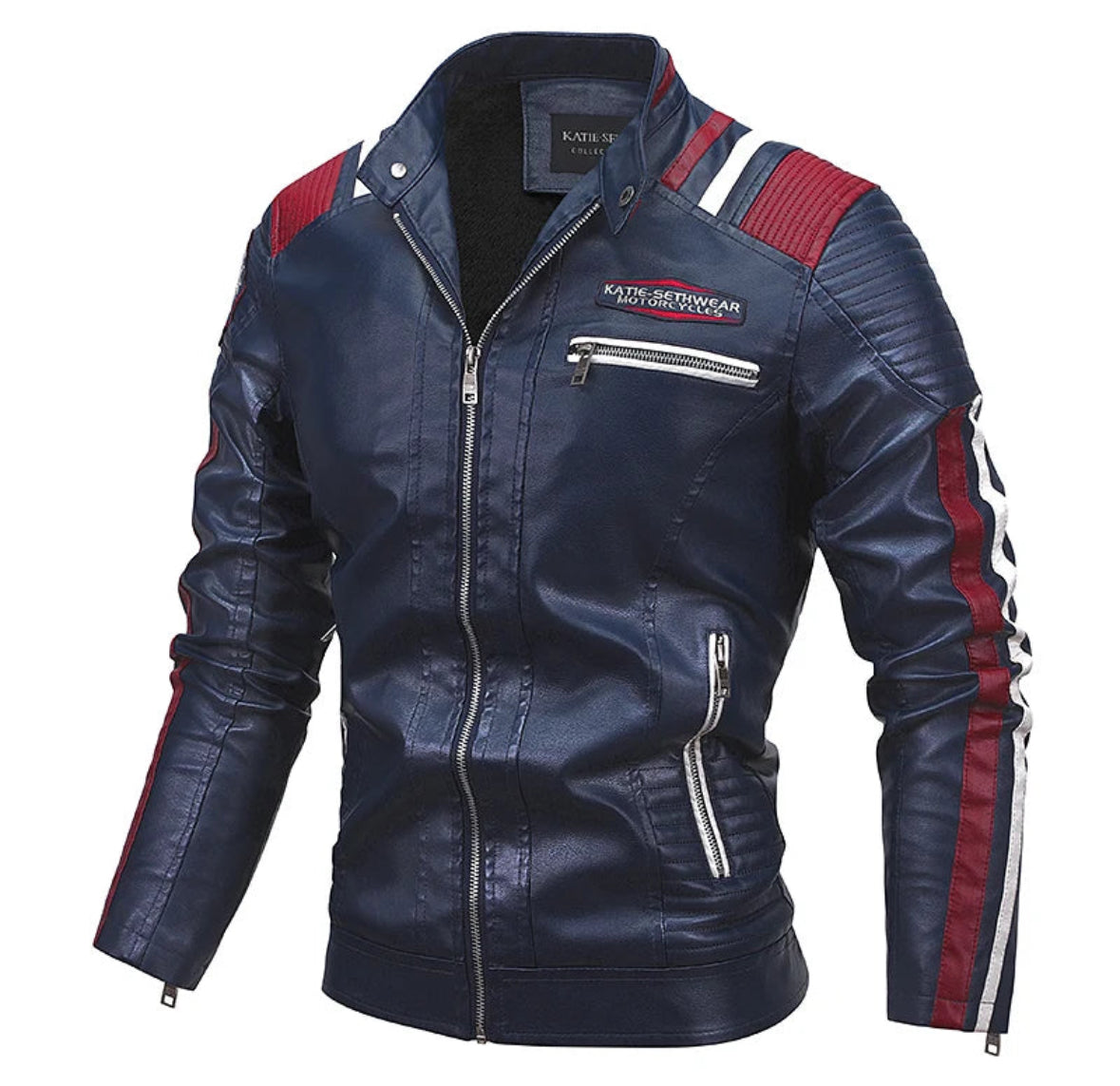 Autumn and Winter Men's Leather Jacket Outdoor Motorcycle Training Waterproof and Wear-resistant Tactical PU Jacket Men's Coat