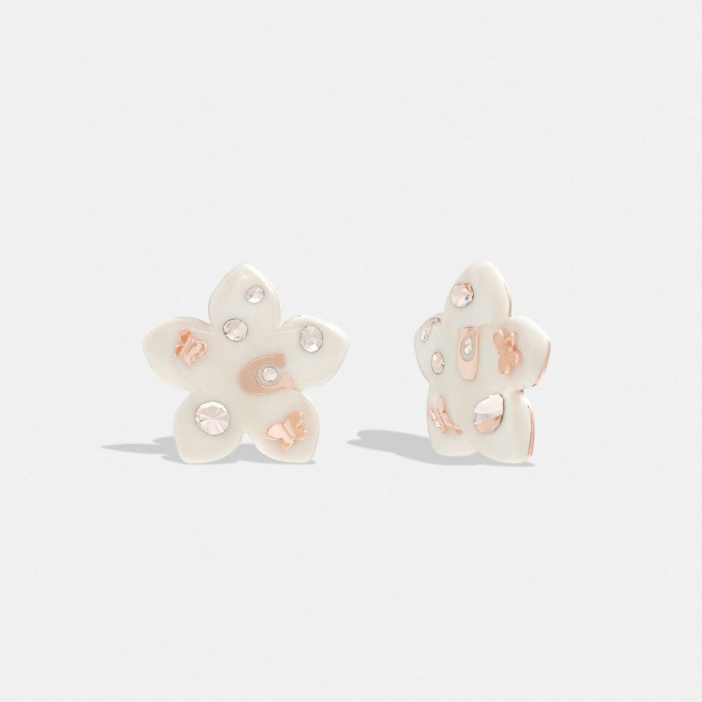 COACH® | Wildflower Resin Stud Earrings
