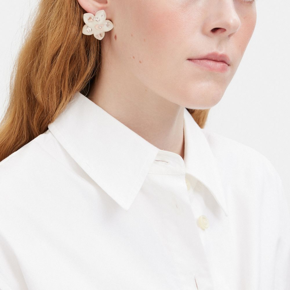 COACH® | Wildflower Resin Stud Earrings