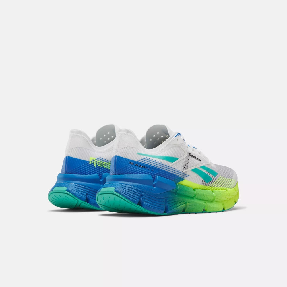 FloatZig X1 Shoes - White / Digital Lime / Unleashed Green | Reebok