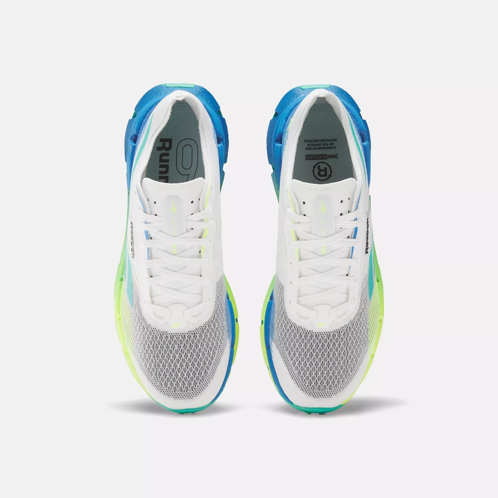 FloatZig X1 Shoes - White / Digital Lime / Unleashed Green | Reebok