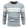 Autumn and winter men's casual striped men's sweater