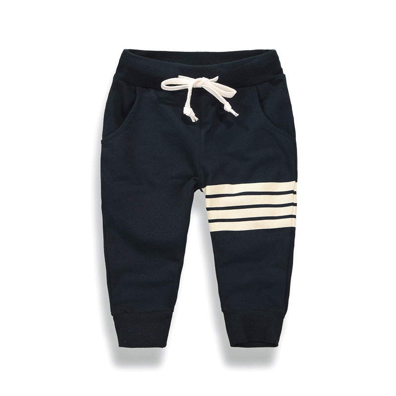 Boys casual sweatpants autumn new children's wear pants children's full cotton pants trousers one generation