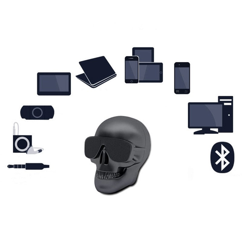 Altavoz Bluetooth inalámbrico Calavera