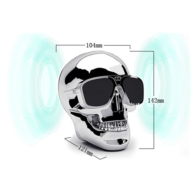 Altavoz Bluetooth inalámbrico Calavera