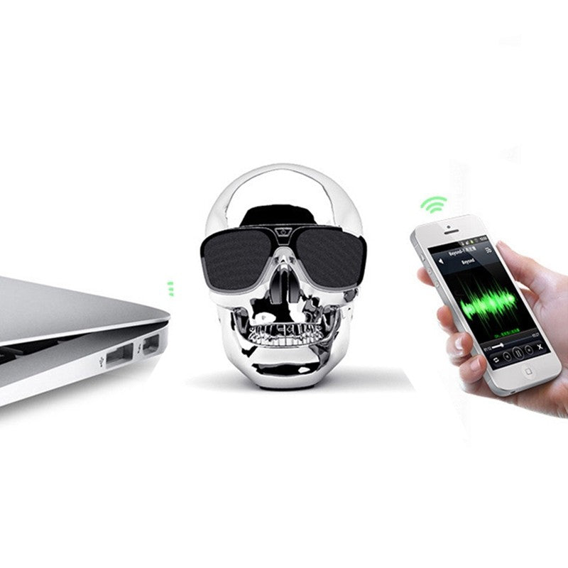 Altavoz Bluetooth inalámbrico Calavera