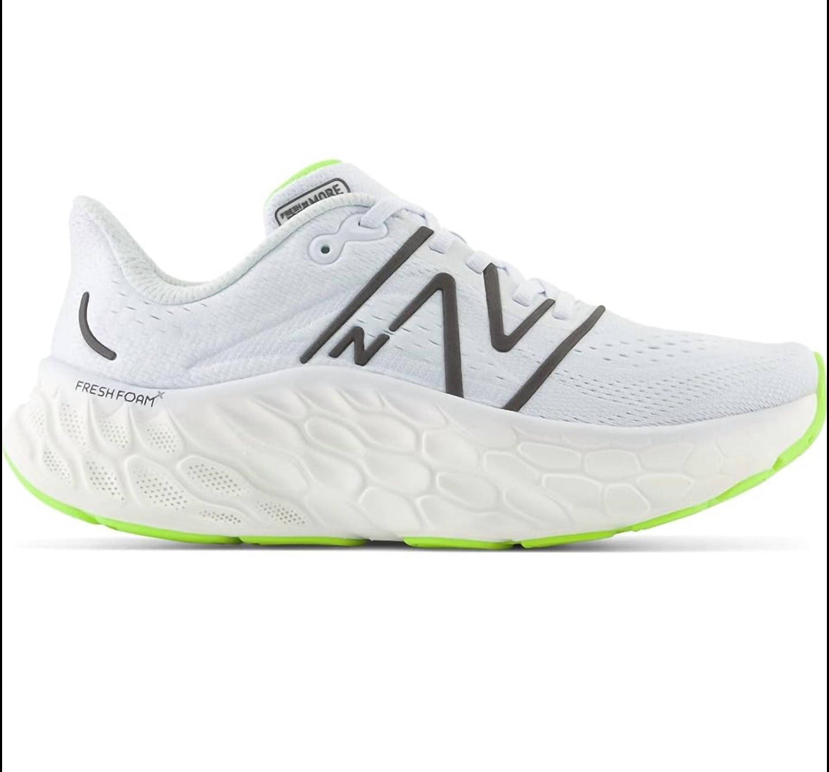 Women's New Balance Fresh Foam X More V4 Running Shoes ( B Width ) In Quartz Grey/washed Pink/grapefruit