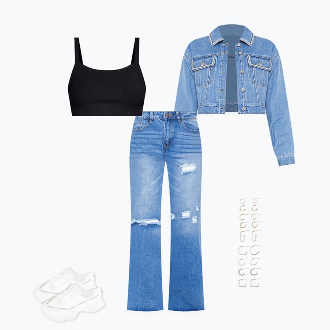 Distressed Wide-Leg JeansForever 21Back ButtonSearch IconFilter Icon