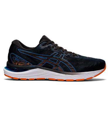 Men's Gt-2000 11 Running Shoes - D/medium Width In Black/sun Peach