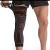 AOLIKES 1PCS Sports Knee Brace Long Sleeve Cycling Running Workout Gym Sports Knee Pad Fitness Compression Knee Support