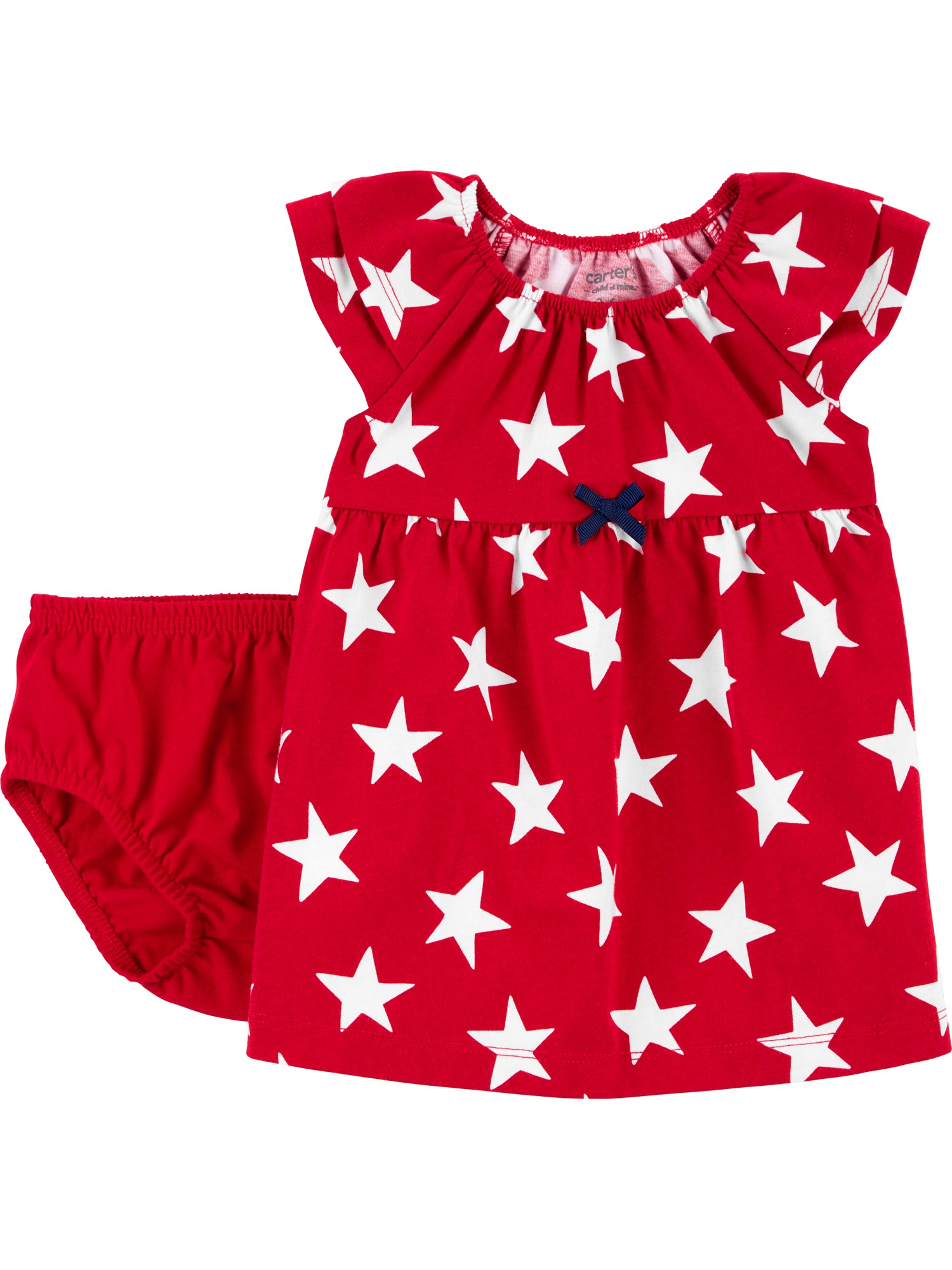 Carter's Child of Mine Baby Girl Patriotic Dress, 2-Piece, Sizes Newborn-12 Months