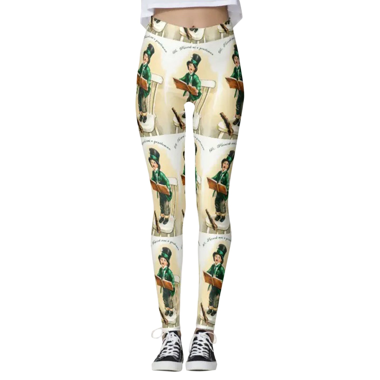 St Para Festival 3d Printed Fashion Casual Leggings