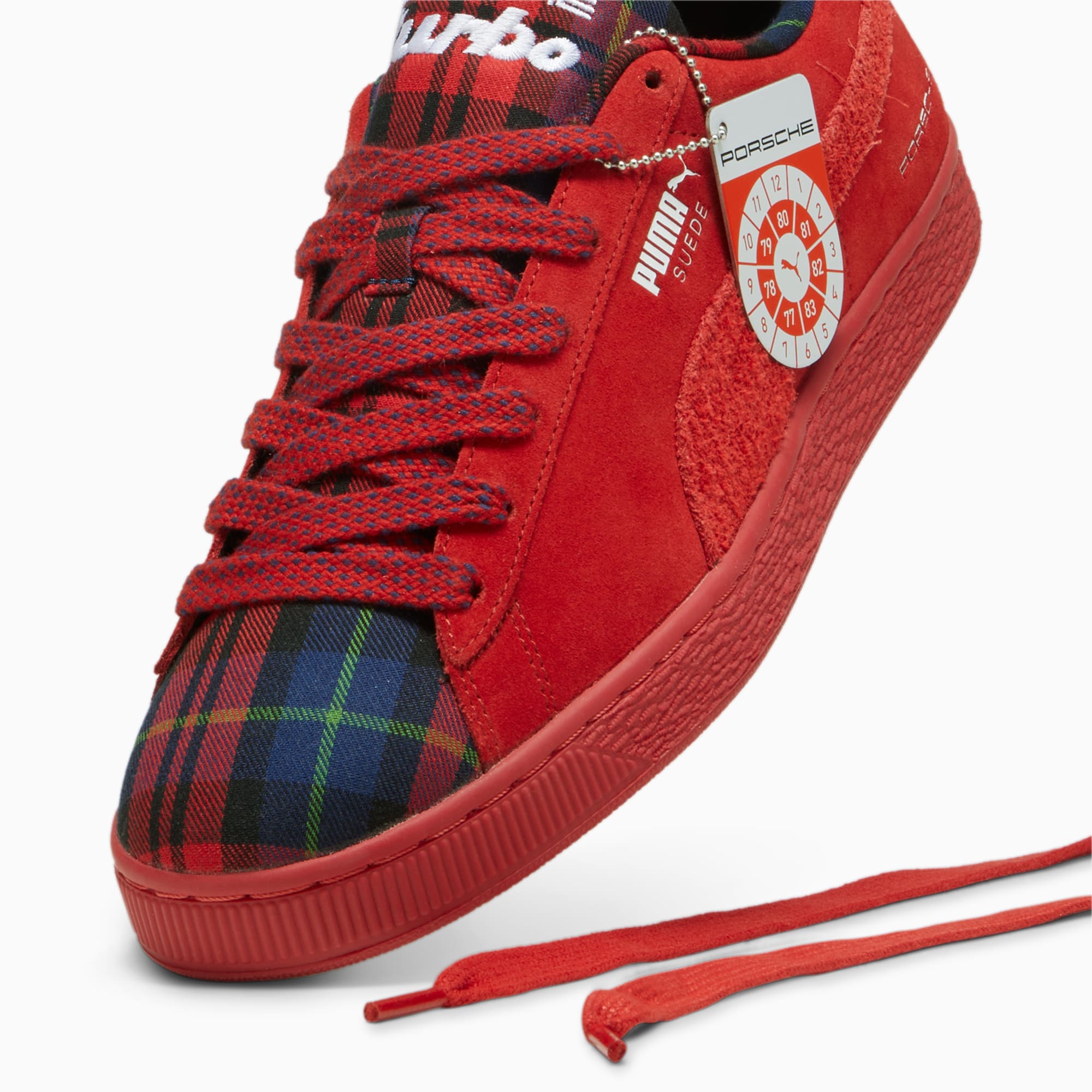 Porsche Legacy Suede Classic Tartan Sneakers | PUMA