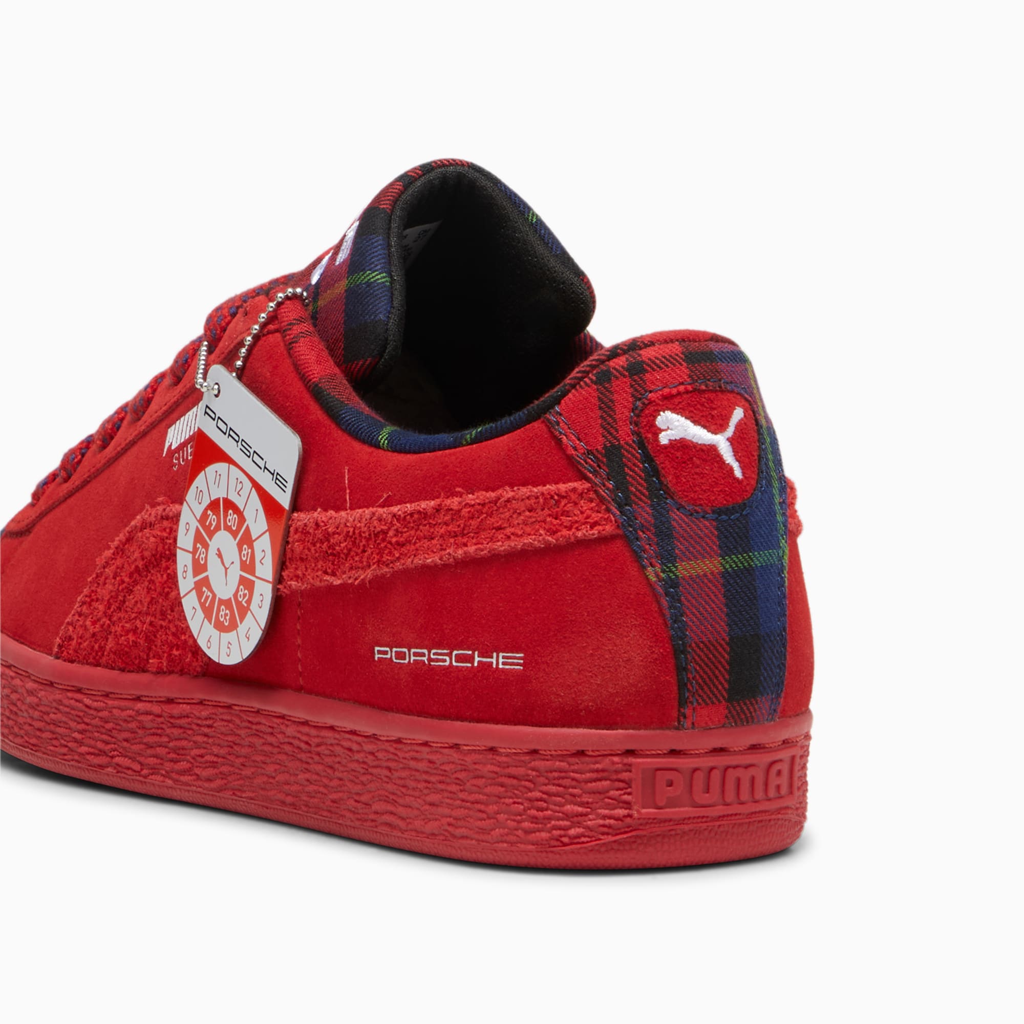 Porsche Legacy Suede Classic Tartan Sneakers | PUMA