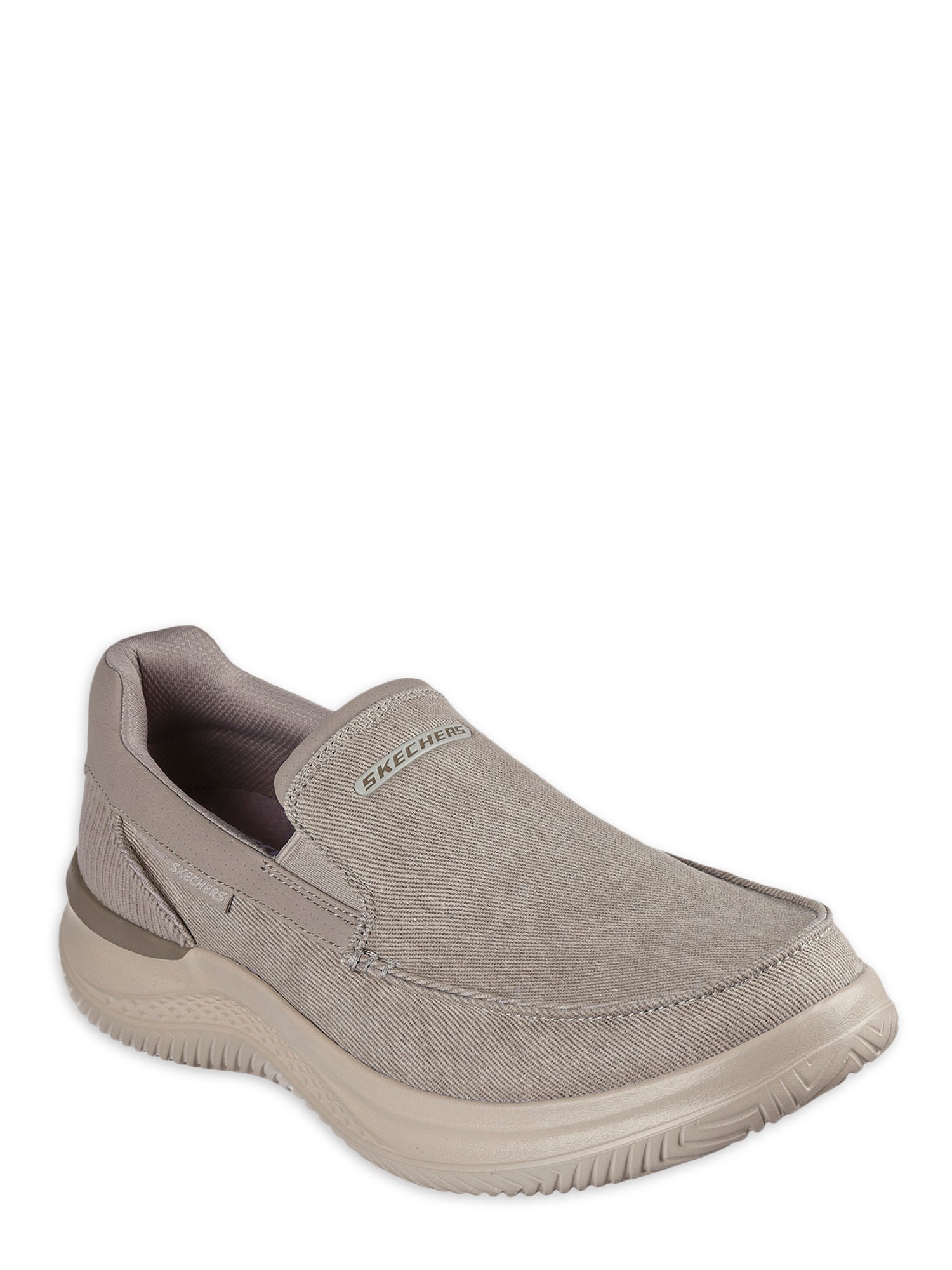 Skechers Men's Mocasín de Dedo Del Pie Moc con Ajuste Relajado Hasting Fielden