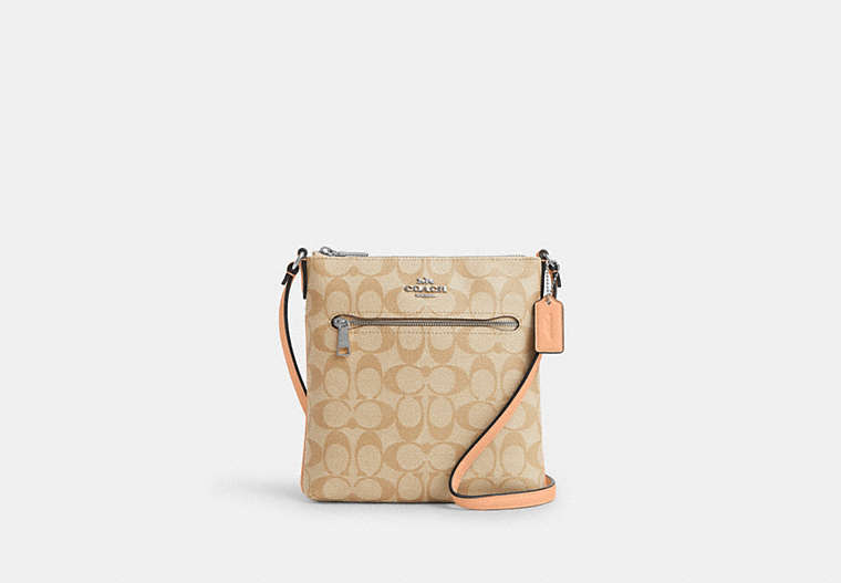 COACH® Outlet | Mini Rowan File Bag In Signature Canvas