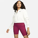 Nike Universa Women's Medium-Support High-Waisted 8" Biker Shorts with Pockets