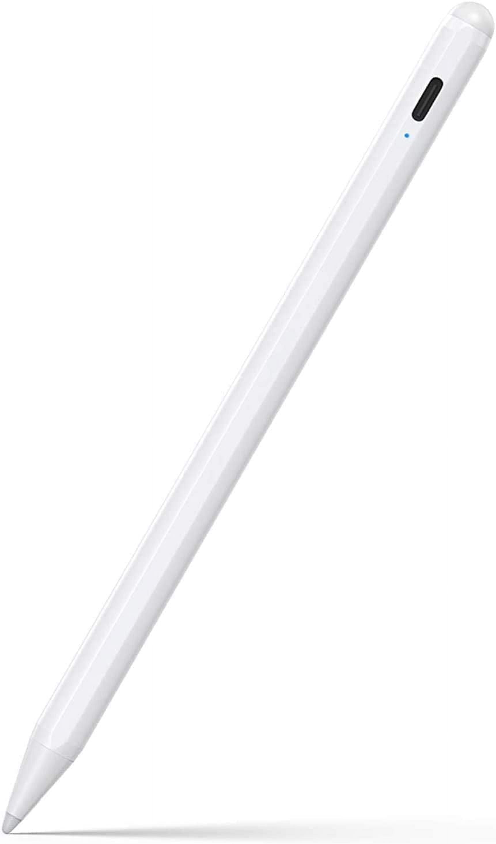 Stylus Pen for iPad 9th&10th Generation-2X Fast Charge Active Pencil Compatible with Apple iPad Pro inch, iPad Air 3/4/5,iPad iPad Mini 5/6 Gen-White